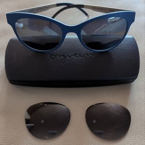 Orgreen Blonde on Blonde 702 Titanium Denmark Sunglasses Extra set of new Lenses